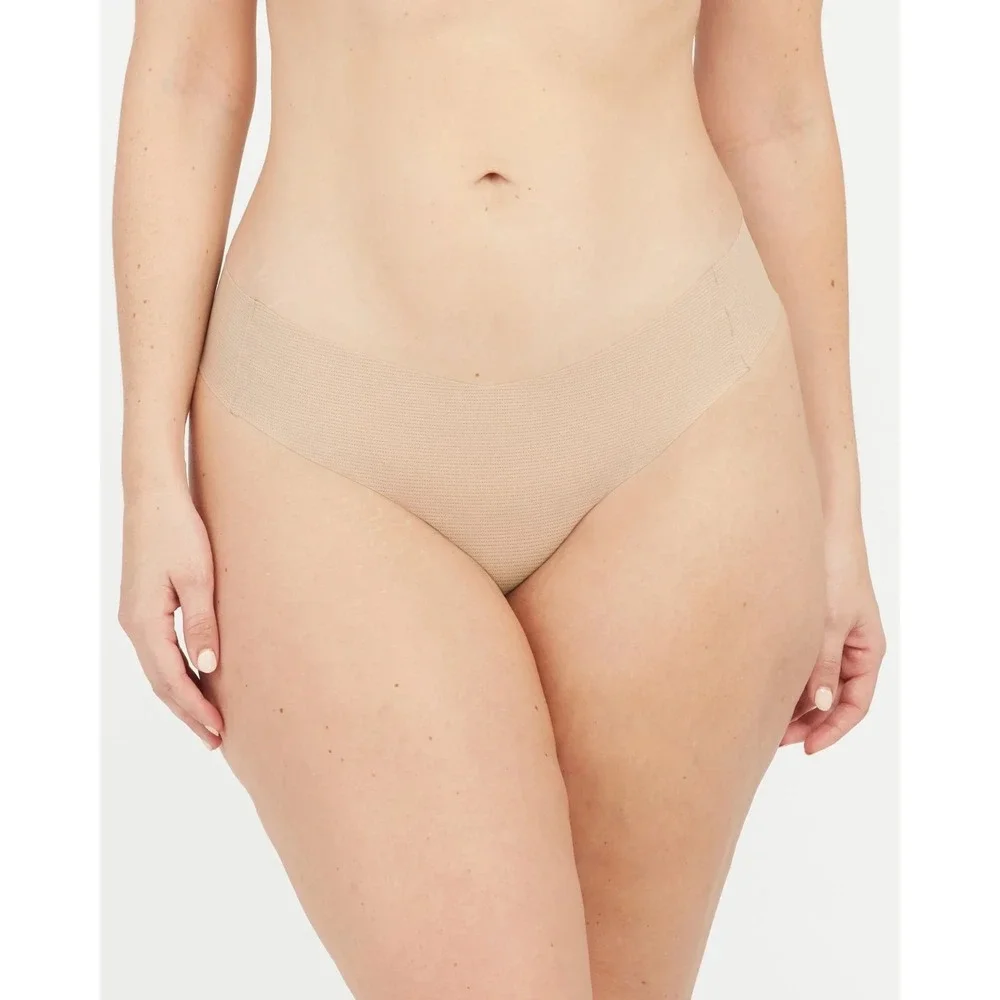 Spanx Understatements Perforated Thong Size 2X Nude Naked 2.0‎ 40040R